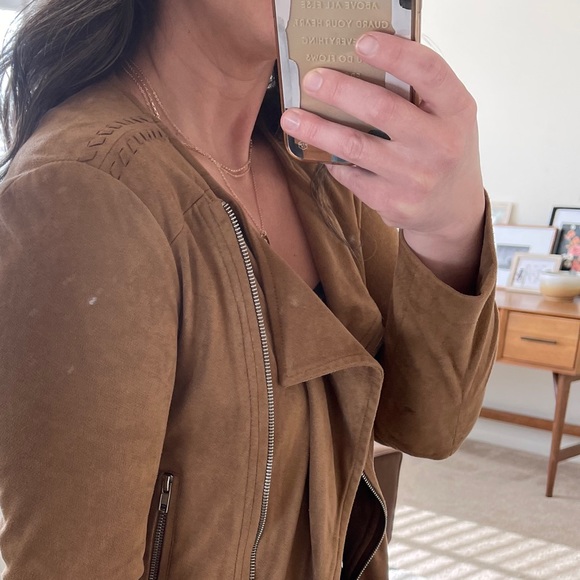 Faux Suede Jacket - Picture 2 of 4